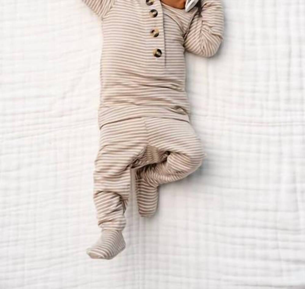 NEW LOU LOU & COMPANY banks top and bottoms set in brown